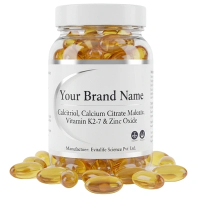 Calcium Citrate Malate - Softgel Capsules - Evitalife Science