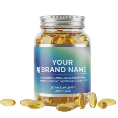 Cyanocobalamin, Alpha Lipoic Acid - Softgel Capsules - Evitalife Science