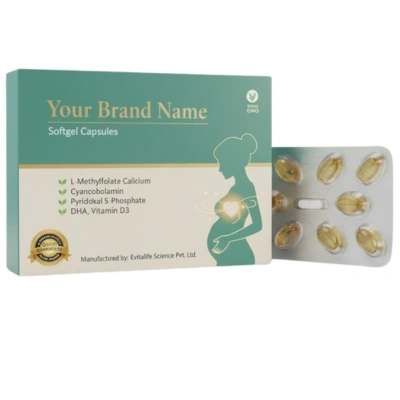 L-Methylfolate Calcium - Softgel Capsules - Evitalife Science