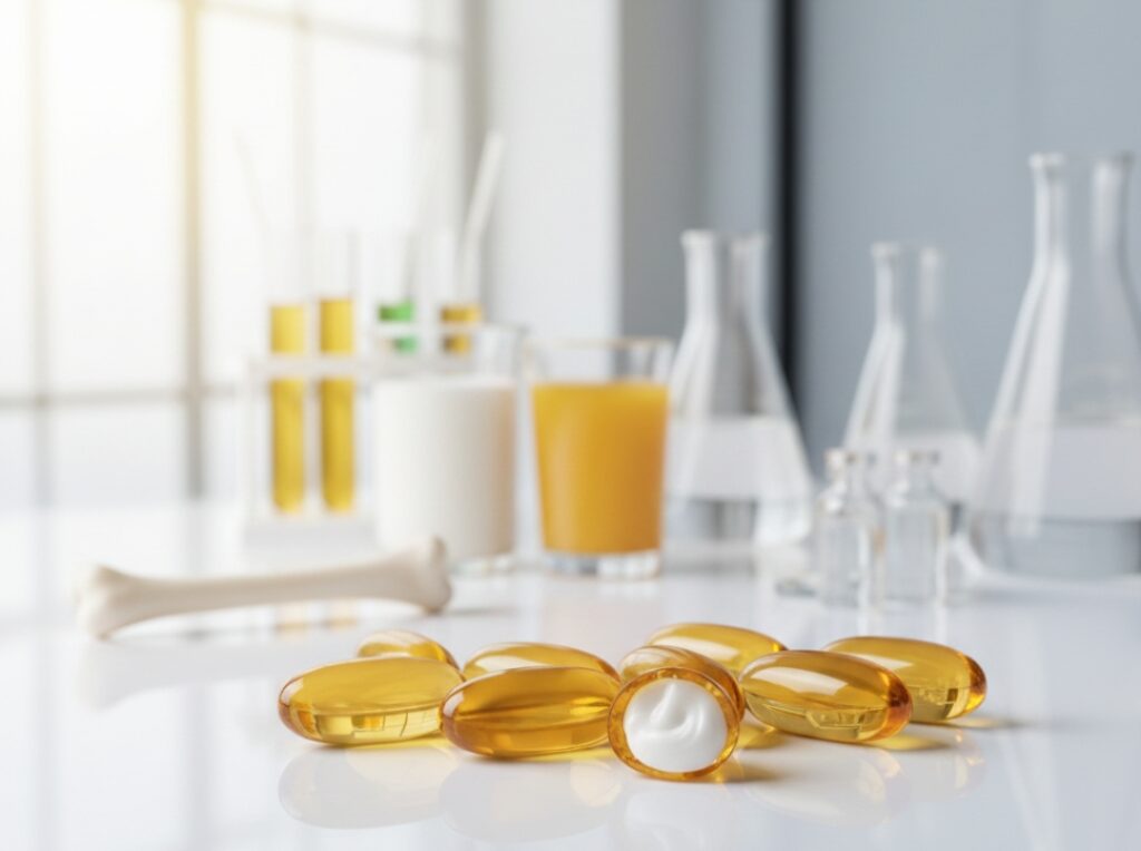 Calcium Vitamin D3 Softgel Capsules Manufacturer