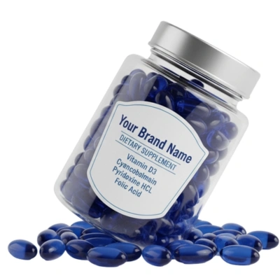 Vitamin D3, Cyanocobalamin, Pyridoxine HCl & Folic Acid - Softgel Capsules - Evitalife Science