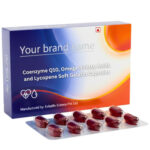 Coenzyme Q10, Omega-3 Fatty Acids and Lycopene Soft Gelatin Capsules - Evitalife Science