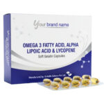 Omega 3 Fatty Acid, Alpha Lipoic Acid & Lycopene Softgel Capsules - Evitalife Science