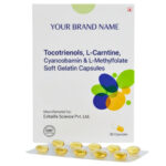 Tocotrienols, L-Carnitine, Cyanocobalamin & L-Methylfolate Soft Gelatin Capsules - Evitalife Science