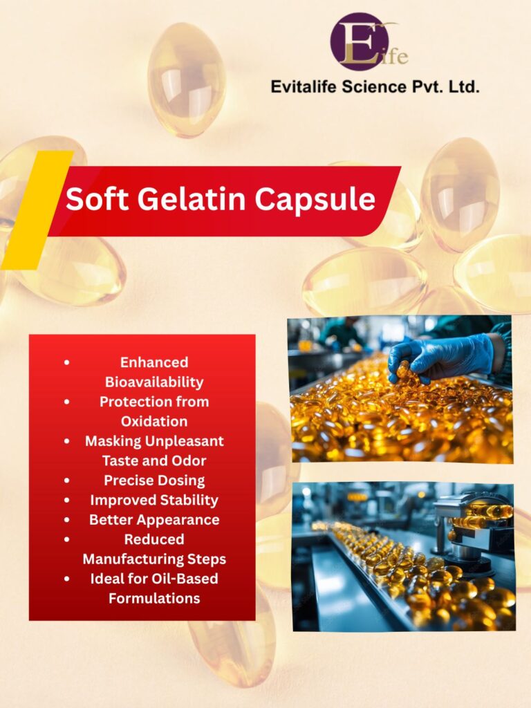 Soft Gelatin Capsule Benefit