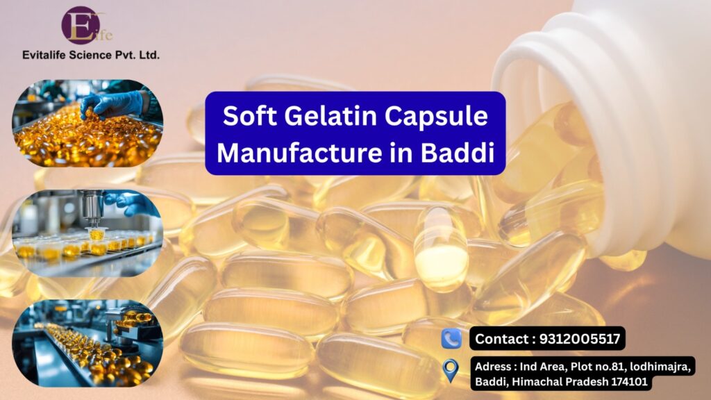 soft gelatin capsule manufacturer